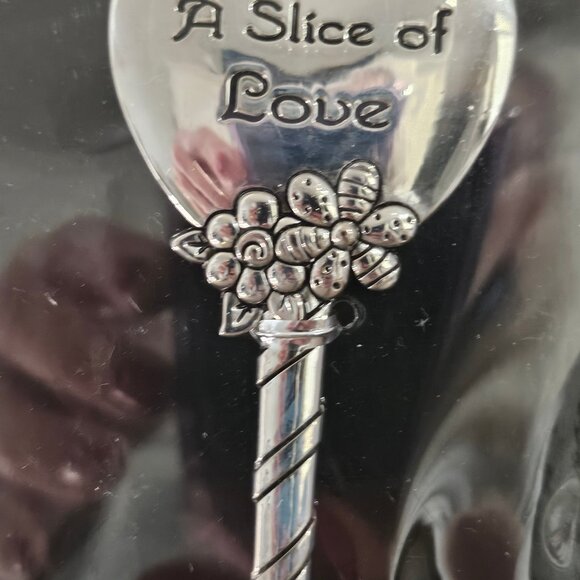 Ganz Heart Cake Server "A Slice of Love" New In Box Heart Shaped Cake Server - Picture 8 of 10